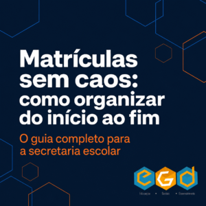 organização de matrículas escolares